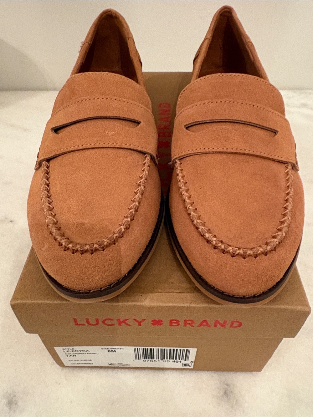Lucky Brand Suede Loafer